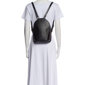 Louis Vuitton Black Epi Backpack in Fair condition…Offers Welcomed….